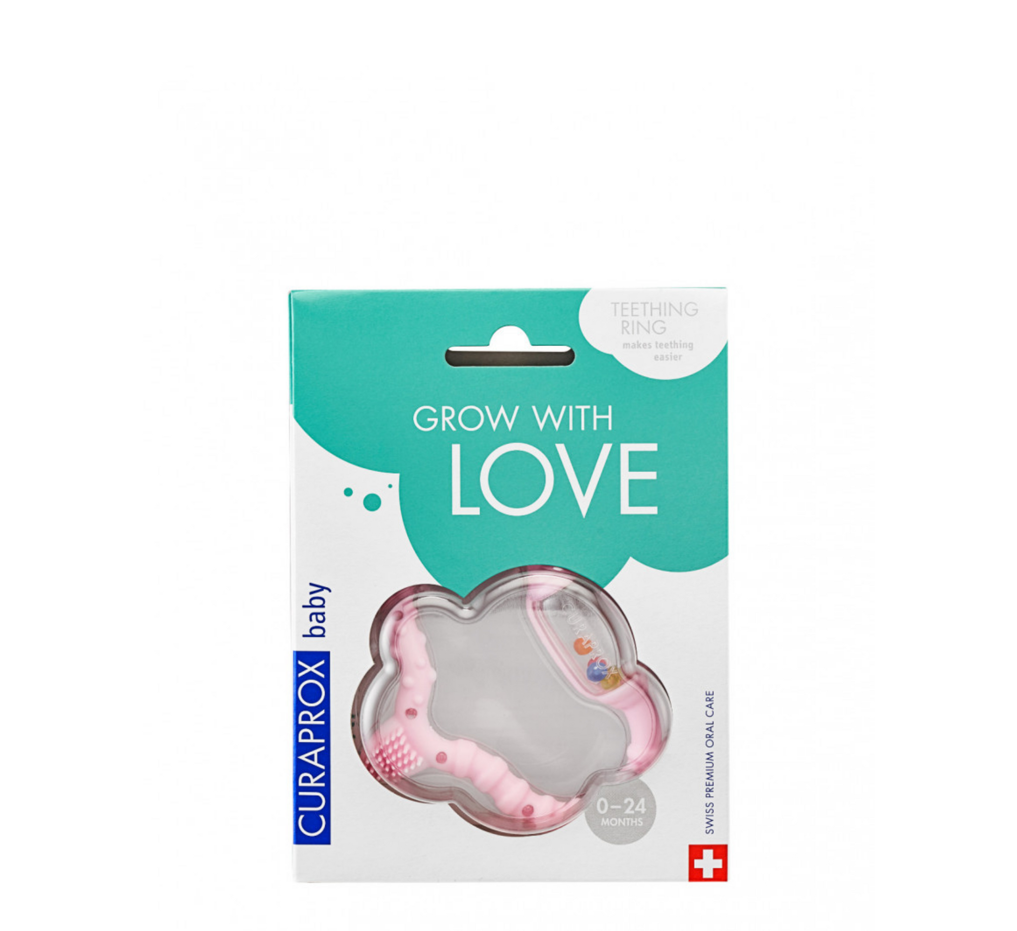 Unaza Curaprox Baby Teething (0-24 muaj) 