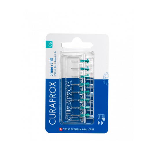 Curaprox CPS 06 Prime Refill Interdental Brushes (*12pcs)