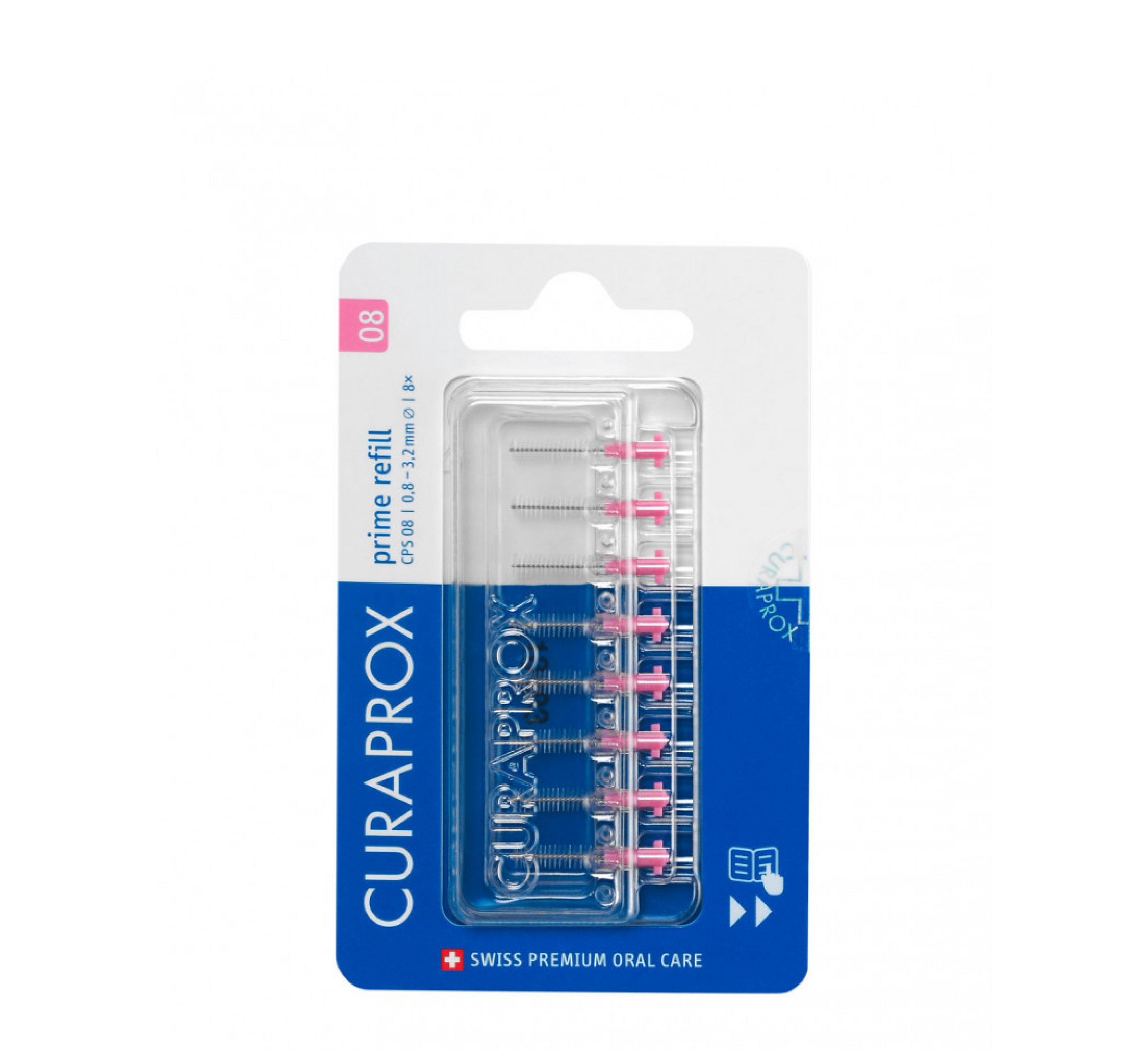 Furça Ndërdhëmbore Curaprox CPS 08 Prime Refill (*12 copë)