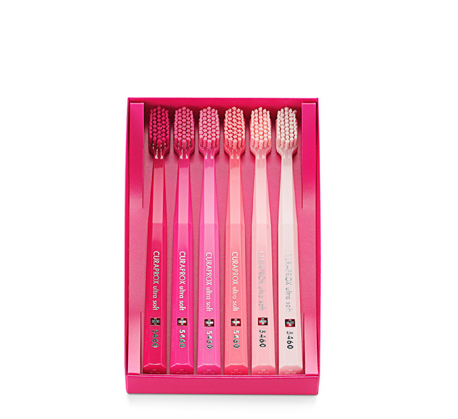Set furçash dhëmbësh Curaprox CS 5460 Pink me edicion të kufizuar (*6 copë)