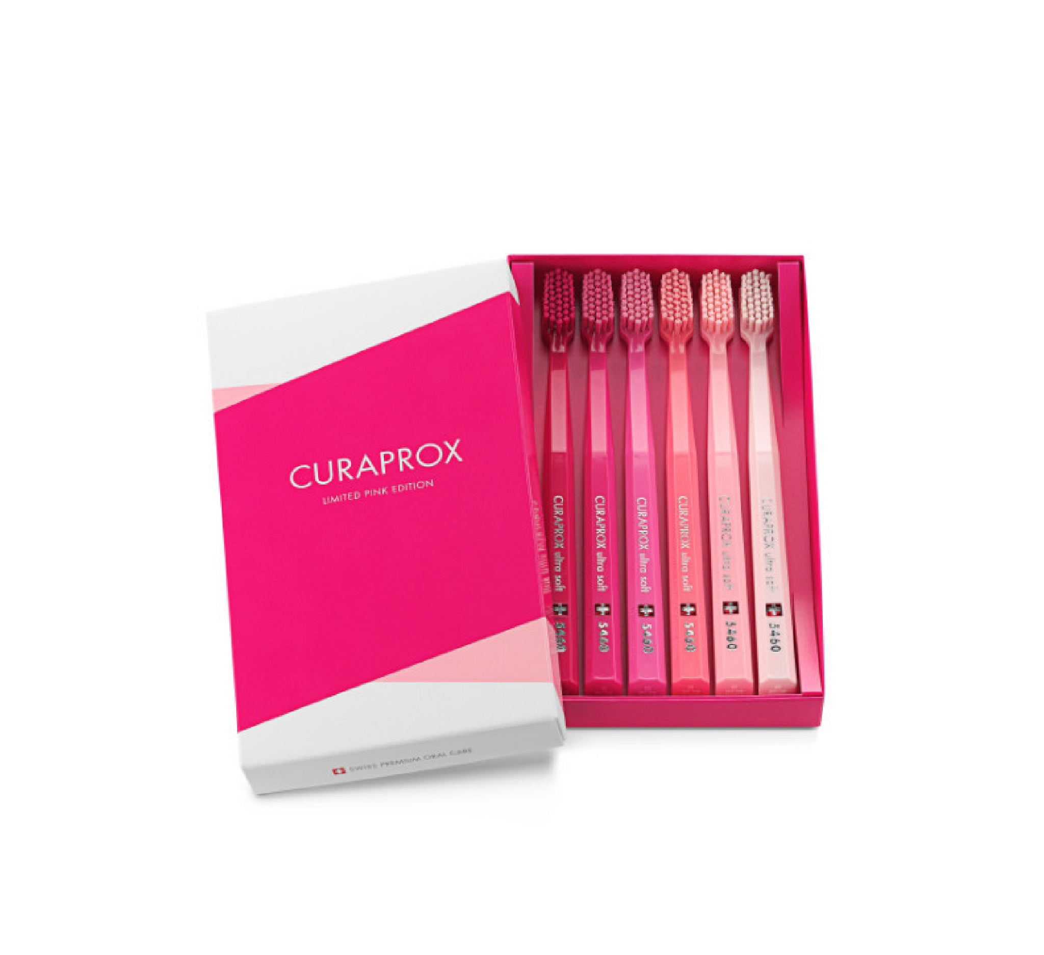 Set furçash dhëmbësh Curaprox CS 5460 Pink me edicion të kufizuar (*6 copë)