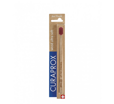 Furçë dhëmbësh Curaprox CS Wood Ultra Soft 
