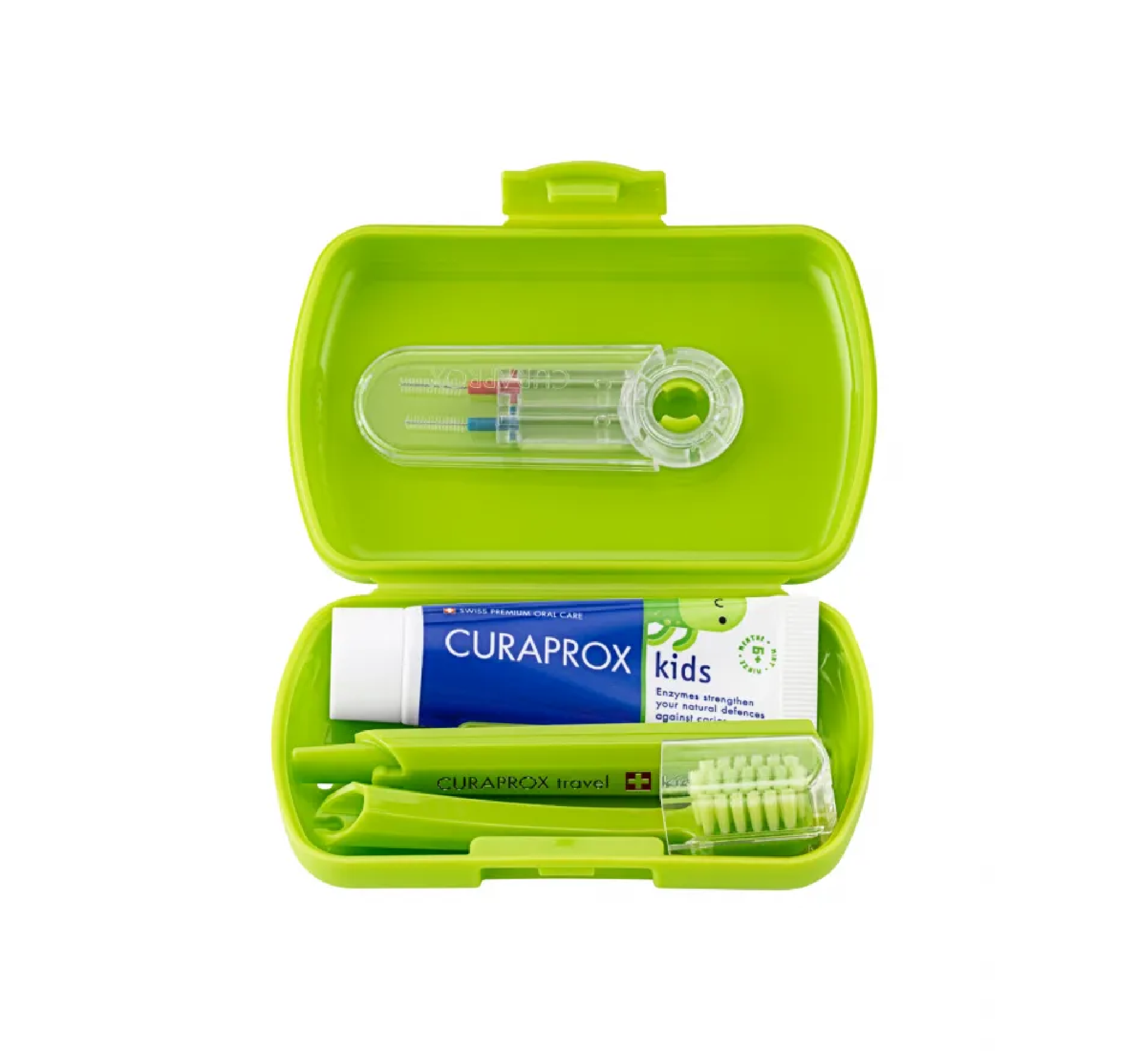 Curaprox Kids Travel Set for ages 6 to 12