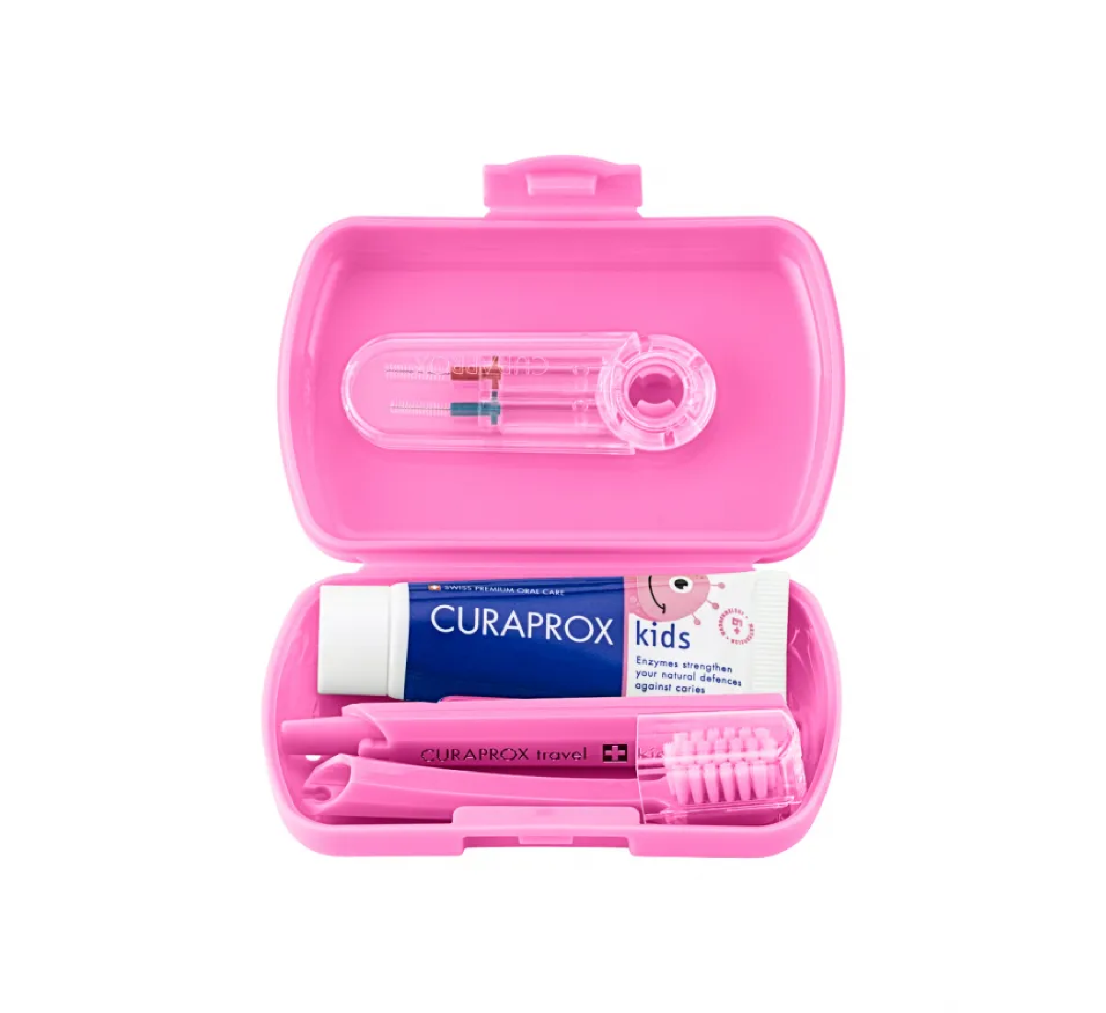 Curaprox Kids Travel Set for ages 6 to 12