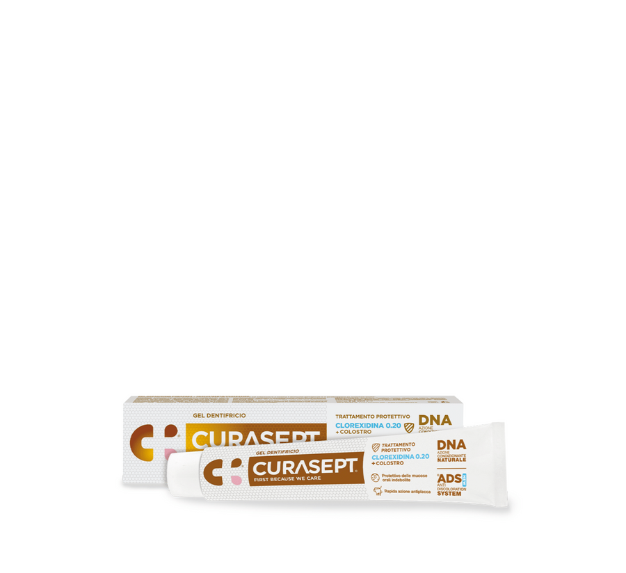 Curasept 0.2% Chlorhexidine ADS/DNA Gel Toothpaste Protective Treatment *75ml