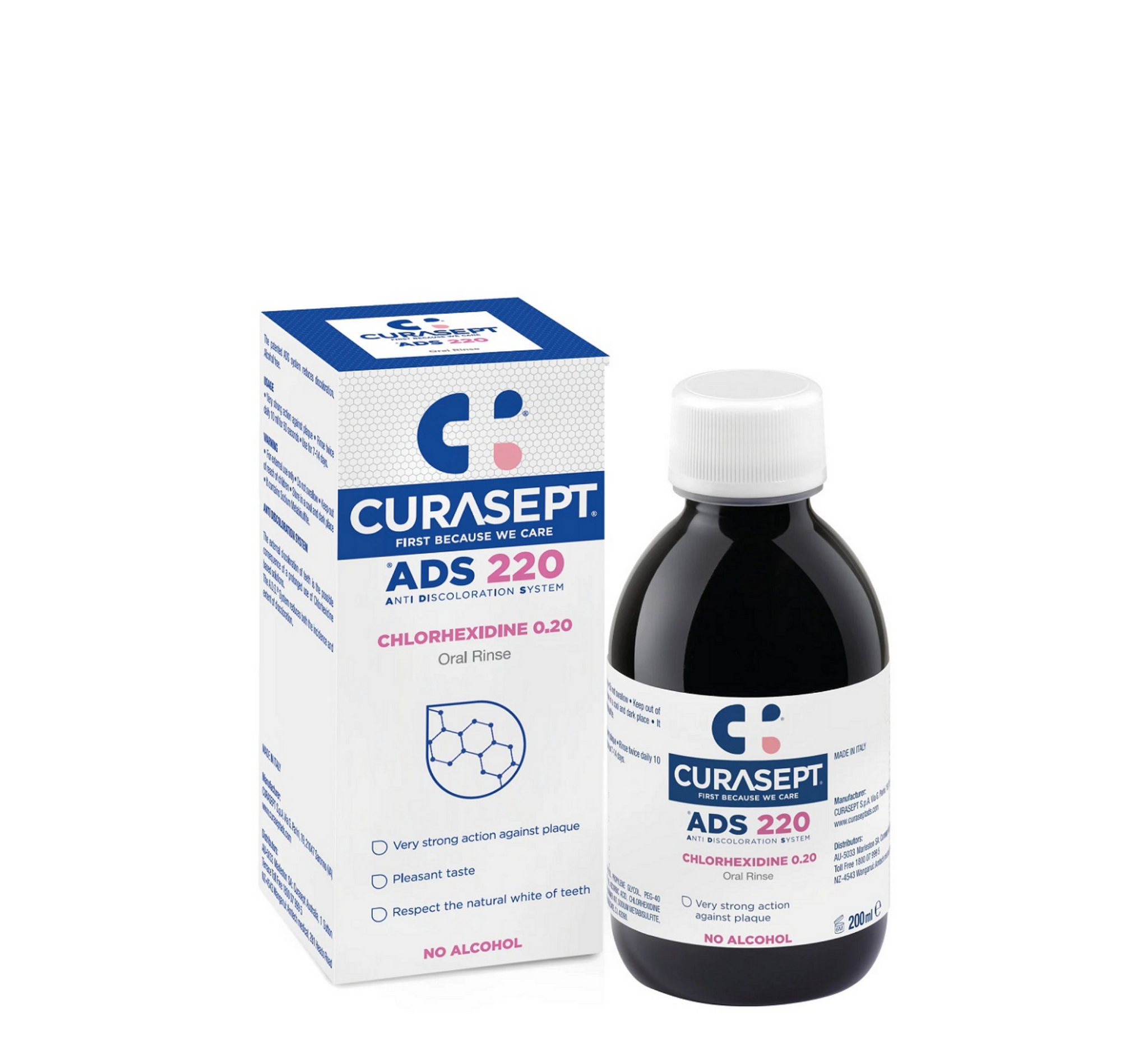 Shpëlarës Oral Curasept ADS 220 0.2% Klorheksidinë *200ml