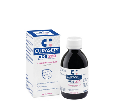 Curasept ADS 220 0.2% хлорхексидин средство за плакнење на устата *200 мл