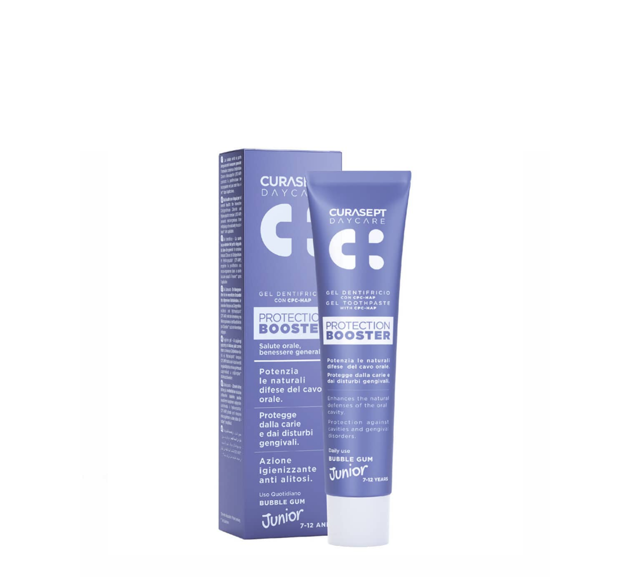 Curasept Daycare Protection Booster Junior Bubble Gum Toothpaste (7-12yrs) *75ml