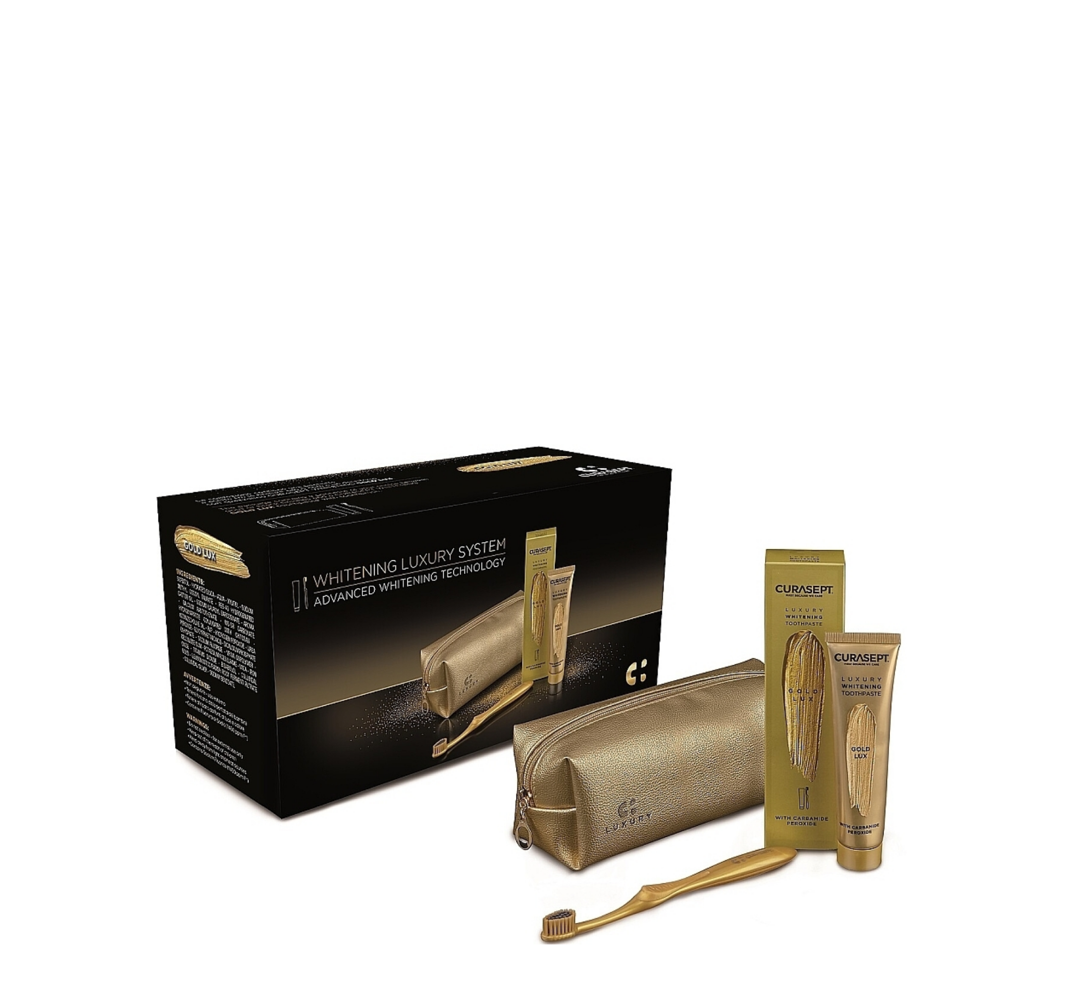 Curasept Gold Luxury Whitening Box