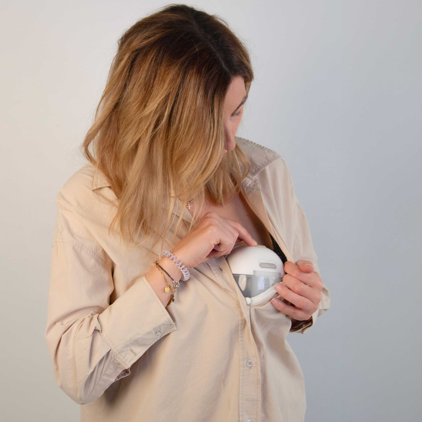 Mumflöw Wearable Heated Breast Pump – Hands-Free 2-in-1 with Massage Function