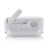 Alecto DVM2028 - Baby monitor with camera with 2.8" display - Night vision and temperature display - White/Grey