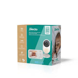 Alecto DVM2028 - Baby monitor with camera with 2.8" display - Night vision and temperature display - White/Grey