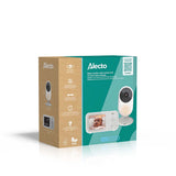 Alecto DVM2028 - Baby monitor with camera with 2.8" display - Night vision and temperature display - White/Grey