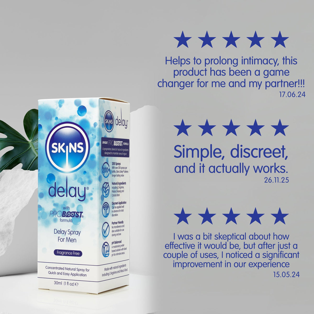 Natural Male Delay Spray