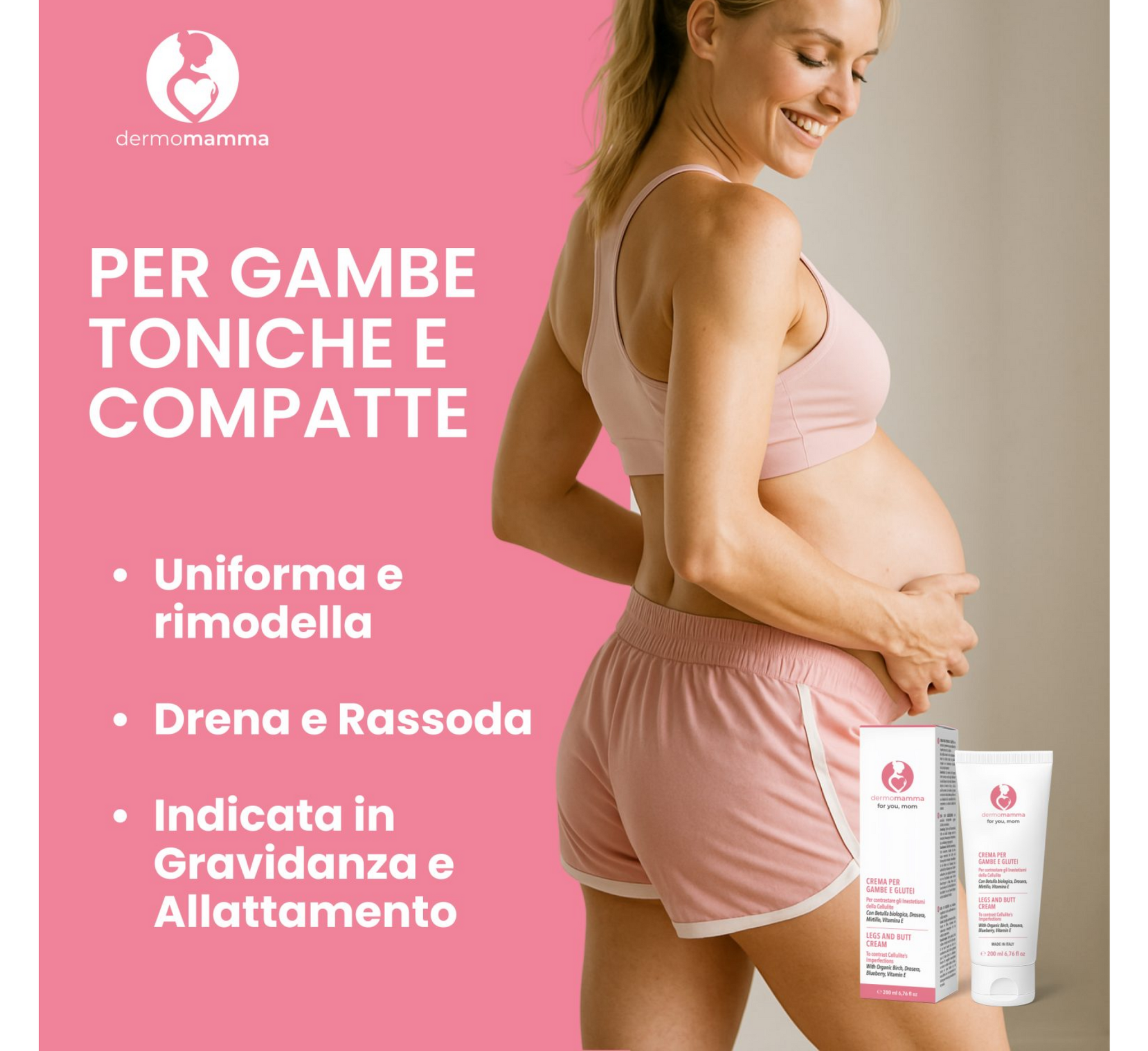 Dermomamma Legs & Butt Cream *200ml