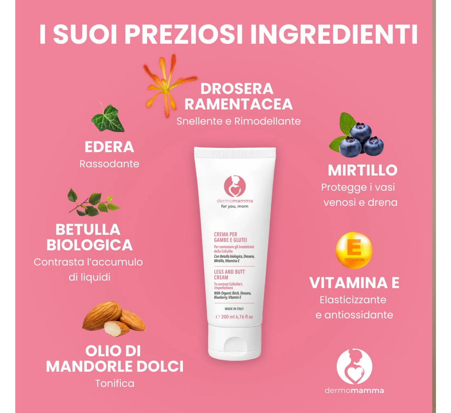 Dermomamma Legs & Butt Cream *200ml