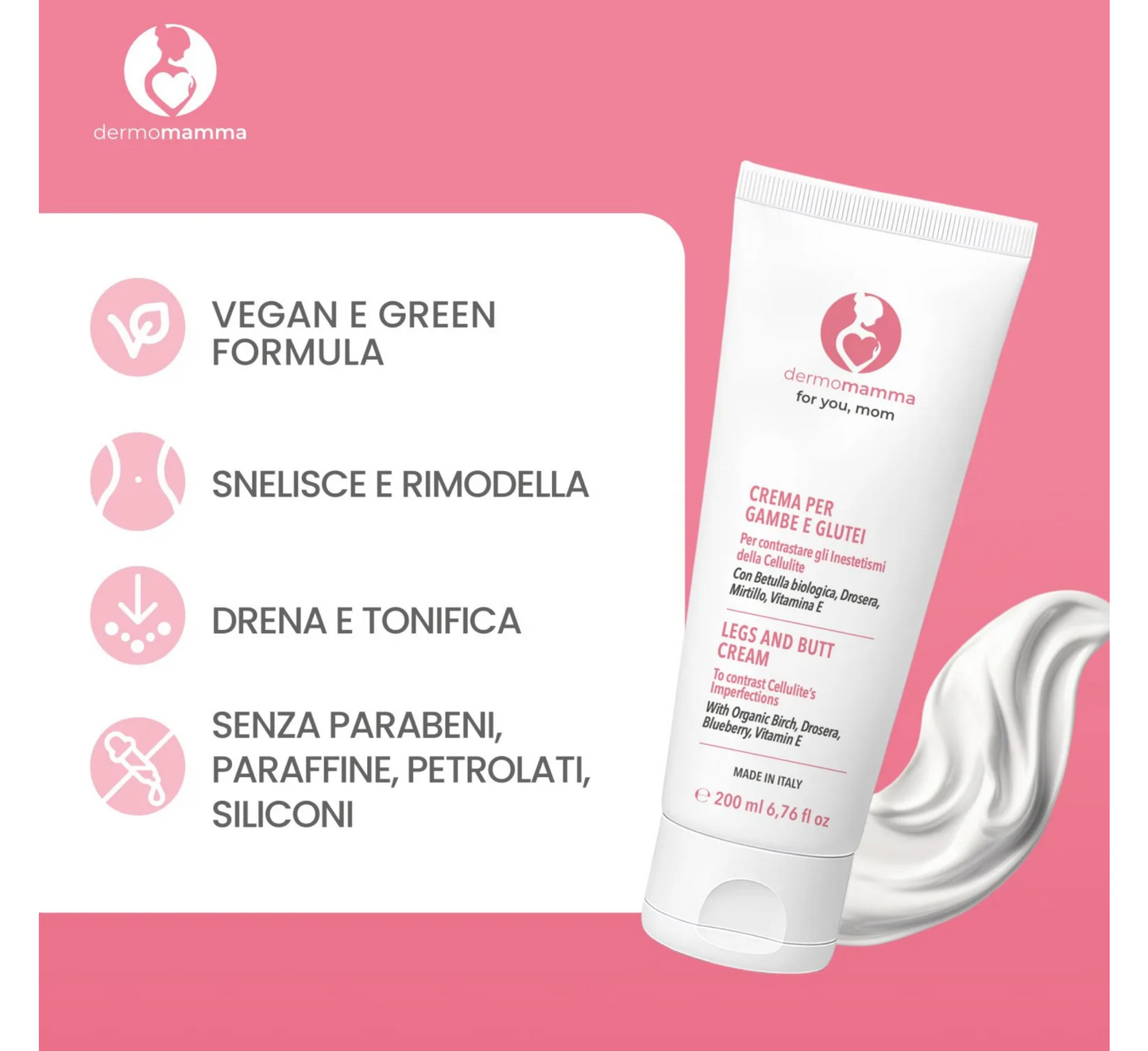 Dermomamma Legs & Butt Cream *200ml