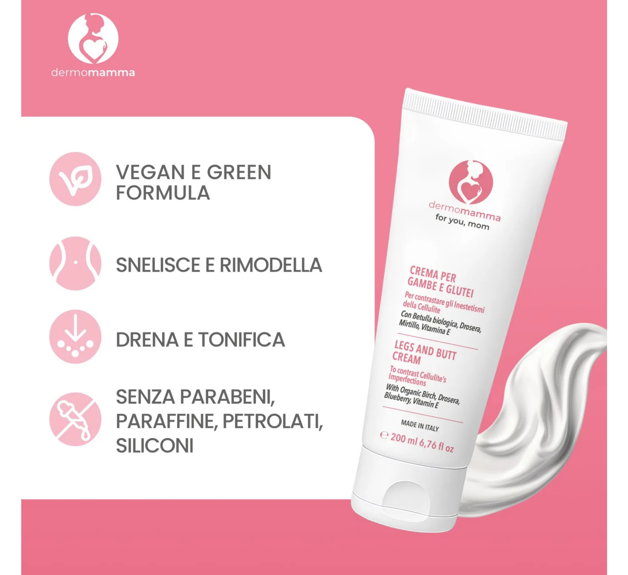 Dermomamma Legs & Butt Cream *200ml