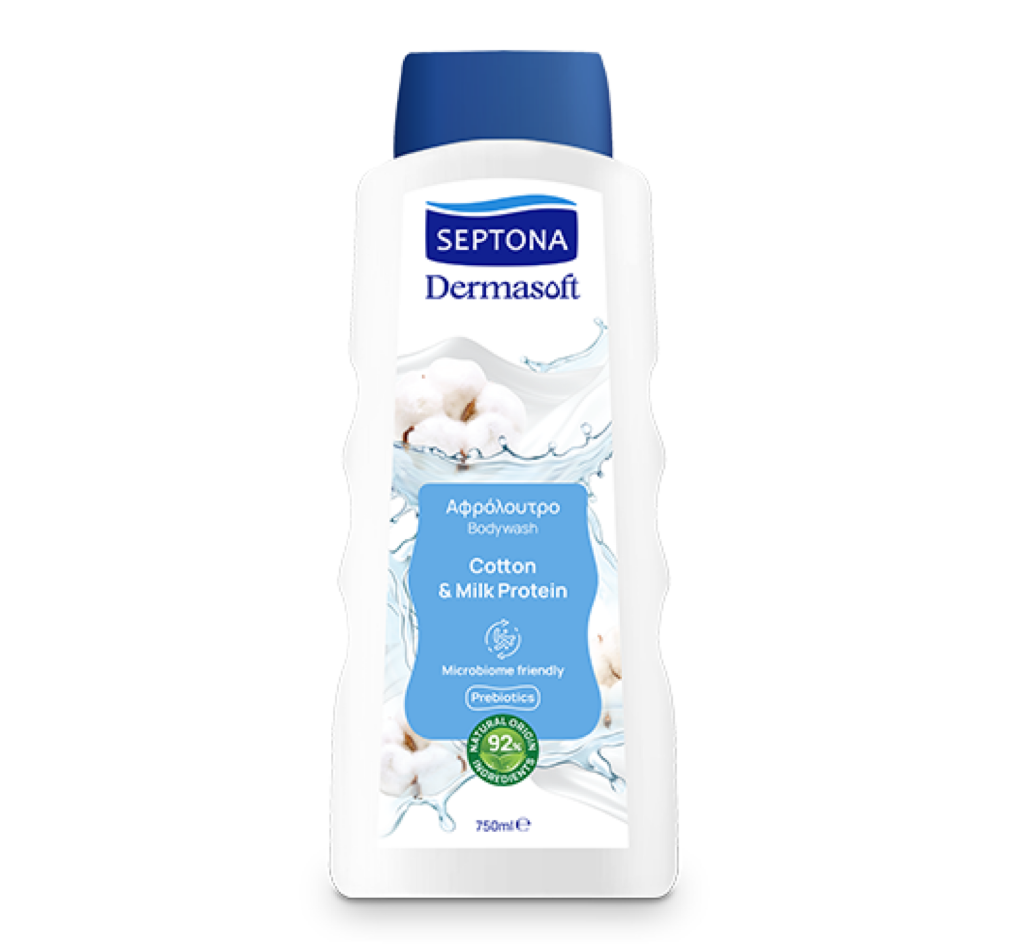 Dermasoft Cotton & Milk Protein Body Wash