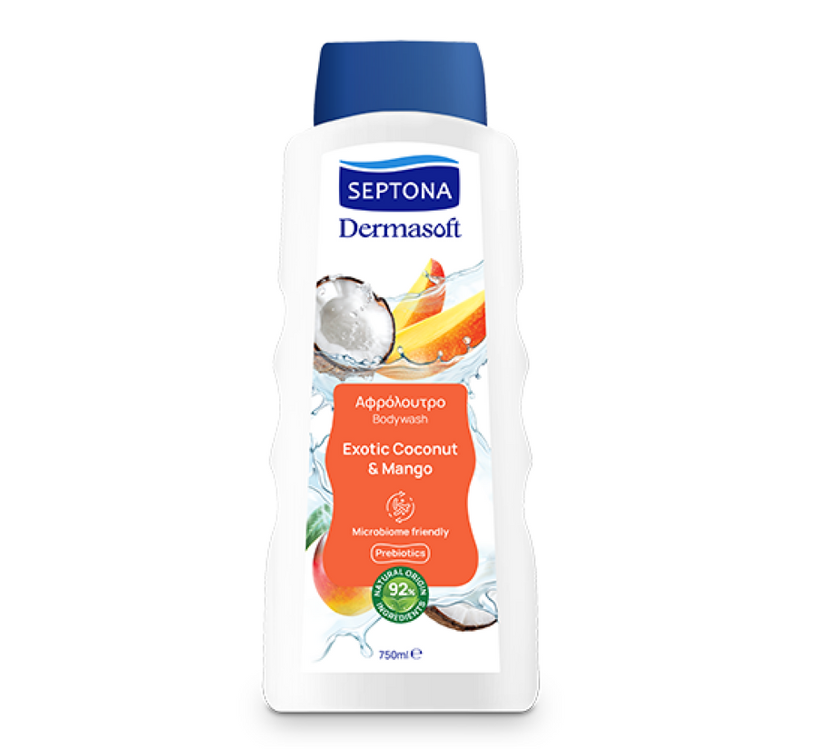 Dermasoft Exotic Coconut & Mango Body Wash