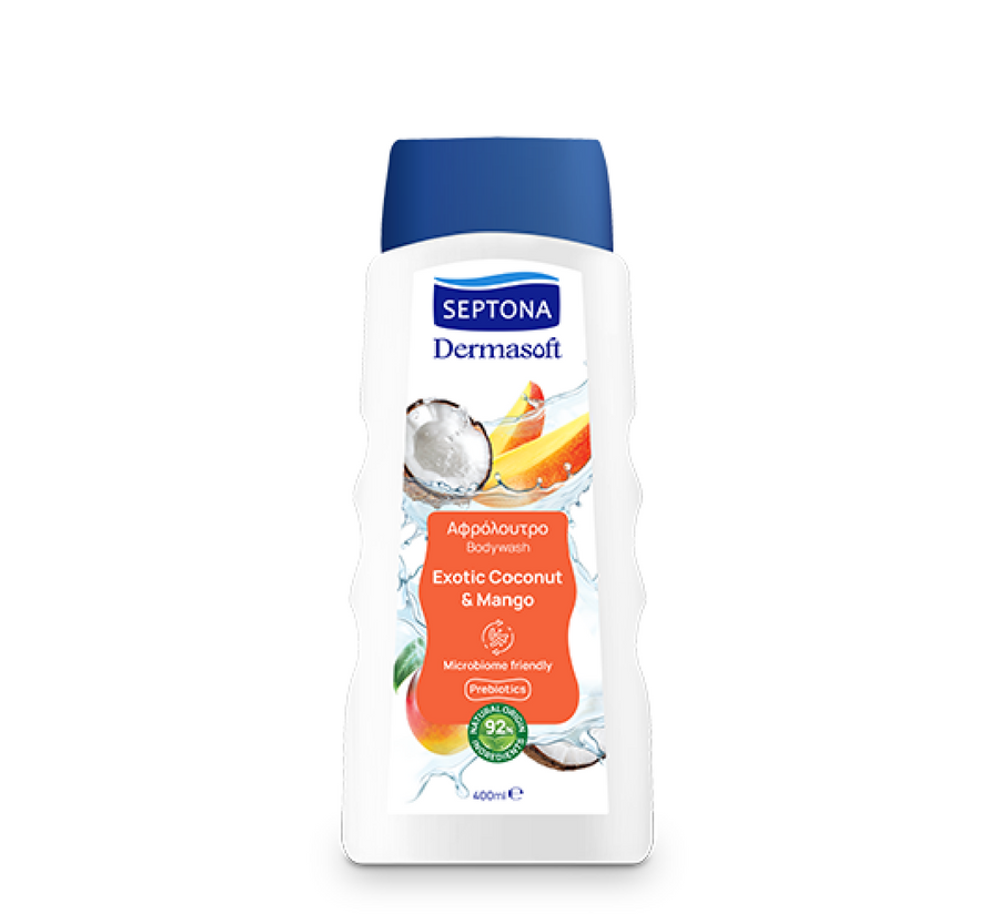 Dermasoft Exotic Coconut & Mango Body Wash