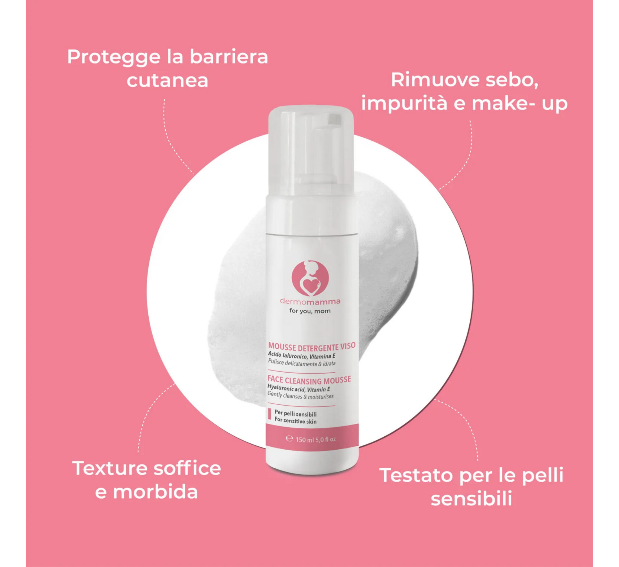 Dermomamma Face Cleansing Mousse *150ml