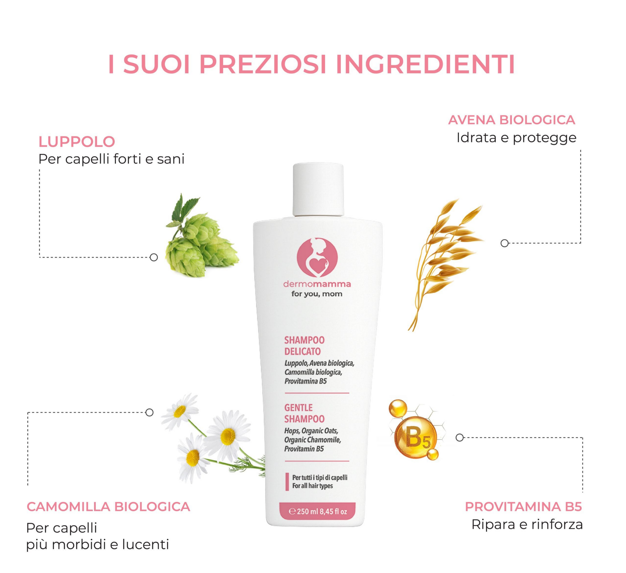 Dermomamma Gentle Shampoo *250ml