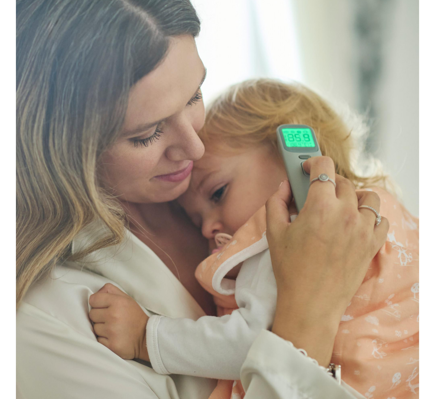 Termometër dixhital për ballë dhe vesh Nuvita