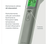 Termometër dixhital për ballë dhe vesh Nuvita