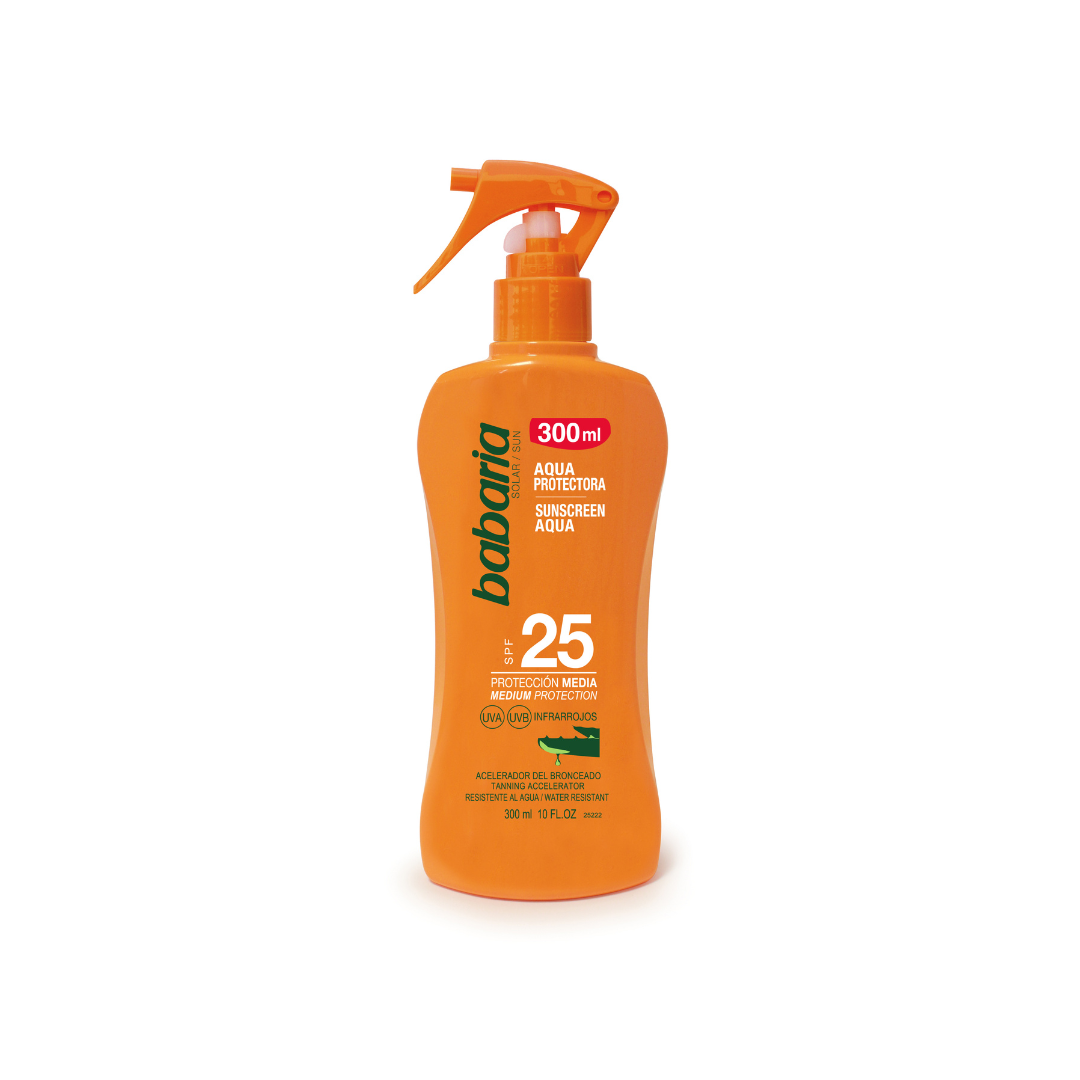 Aqua Solar Aloe SPF25 Spray X 300 ML
