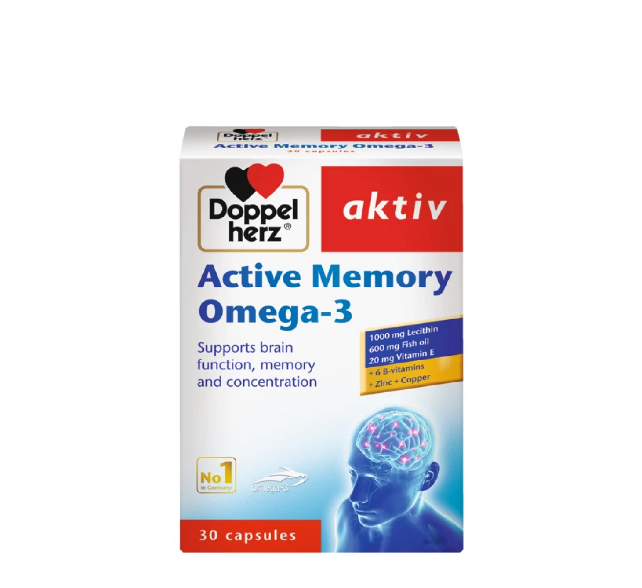 Doppelherz Active Memory Omega-3 *30caps