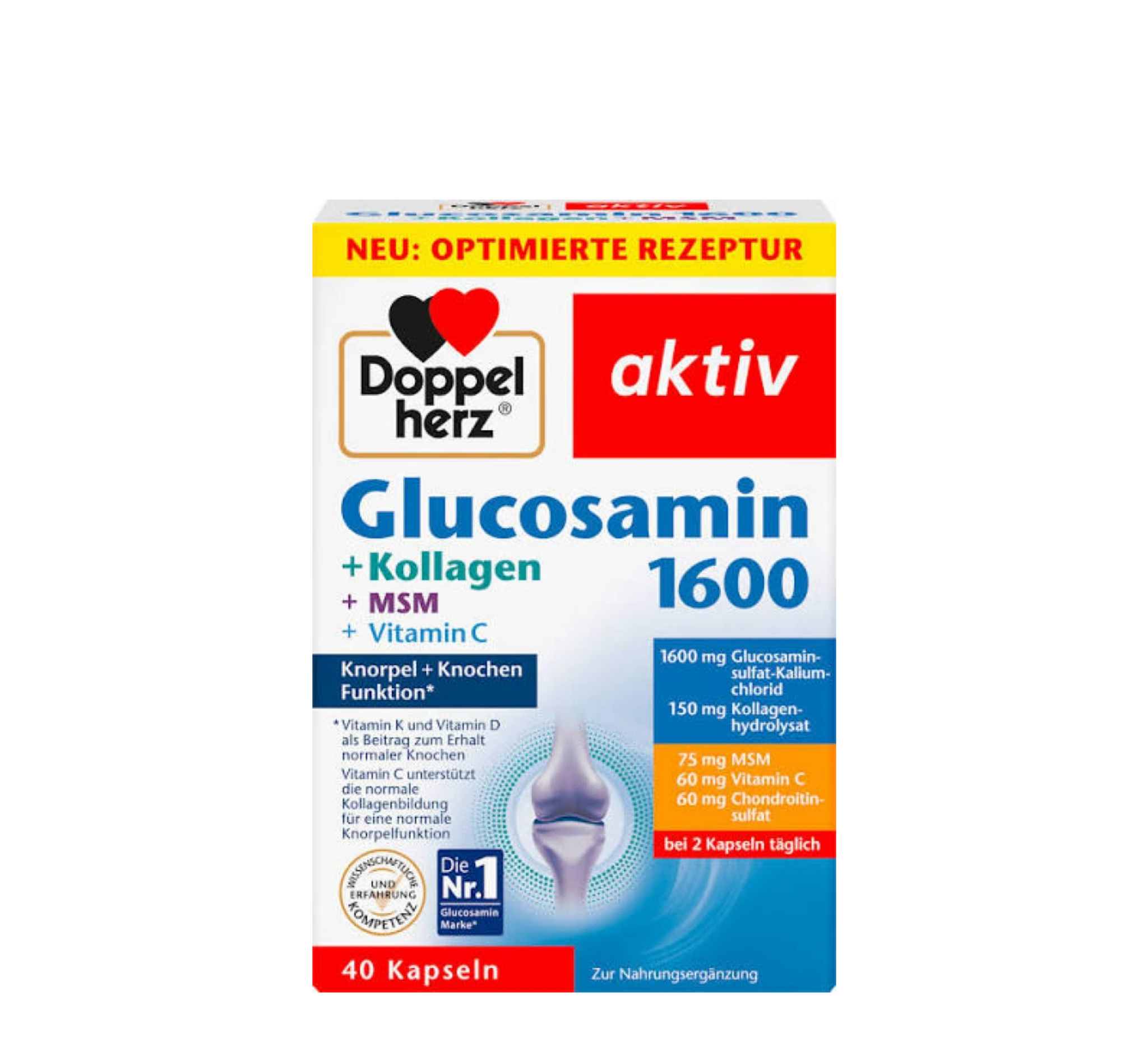 Doppelherz Glucosamin 1600 Collagen *40 Capsules