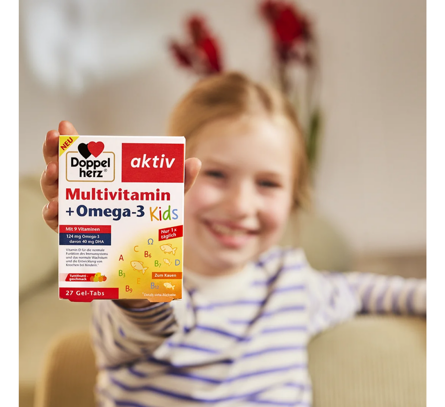 Doppelherz aktiv Multivitamin + Omega-3 Kids (*27 gel-tabs)