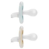 Dr Brown's Advantage One Piece Pacifier Blue and Cream 0-6m 2 pcs