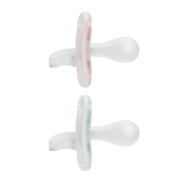 Dr. Brown's Advantage One Piece Pacifier Pink and Green 0-6m 2 pcs