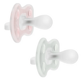 Dr. Brown's Advantage One Piece Pacifier Pink and Green 0-6m 2 pcs