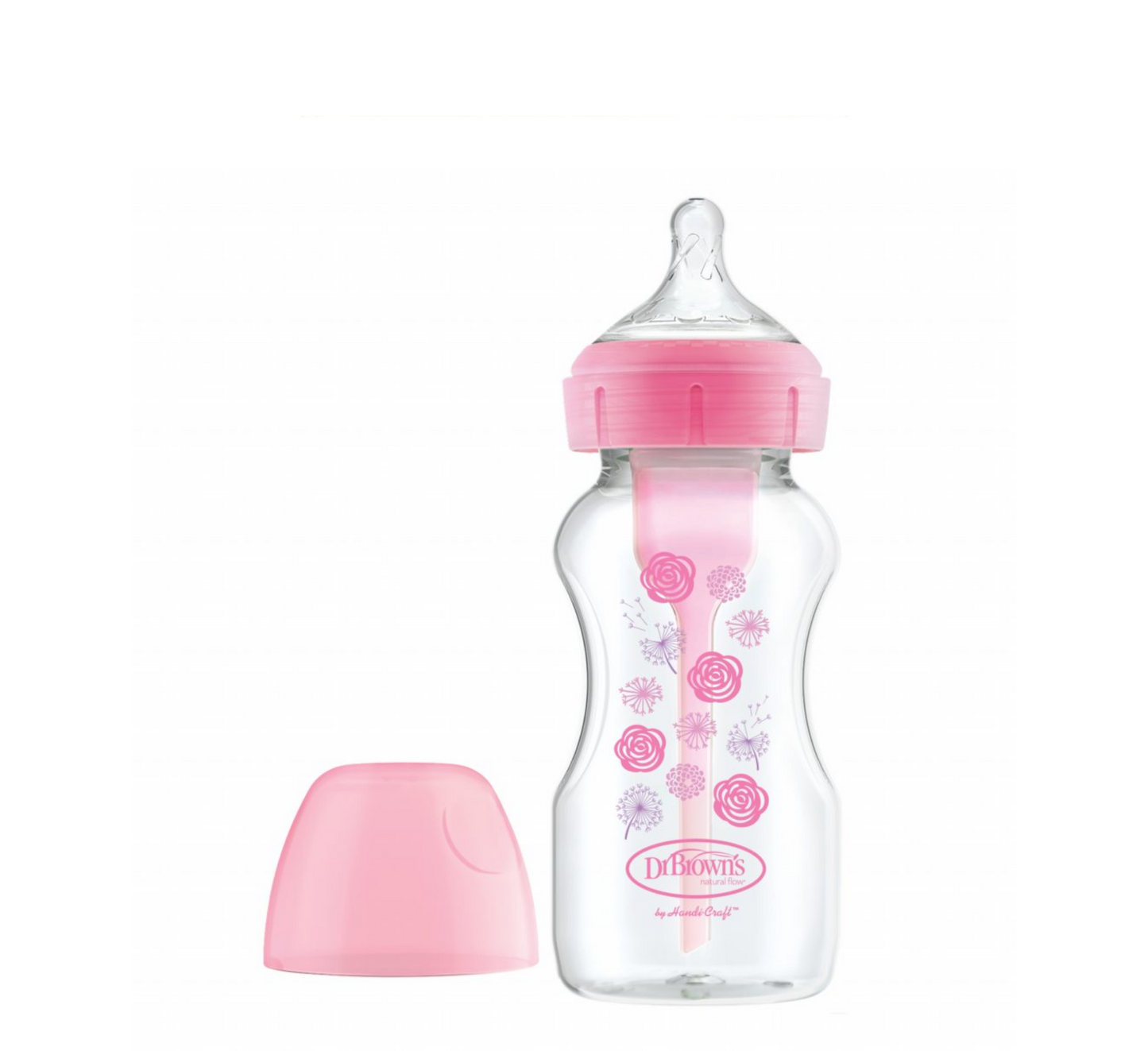 Dr. Brown’s Option+ Anti-colic Wide-Neck Bottle (shishe plastike) *270ml