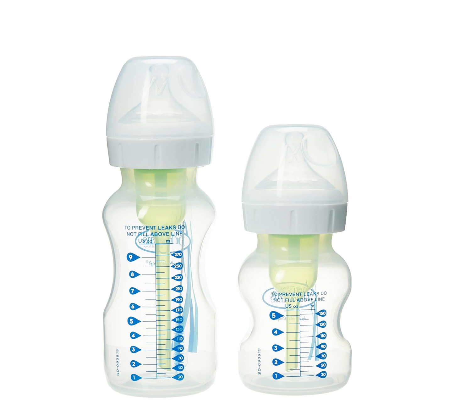 Dr. Brown's Options + Wide-Neck Baby Bottle Sampler Kit (shishe plastike)