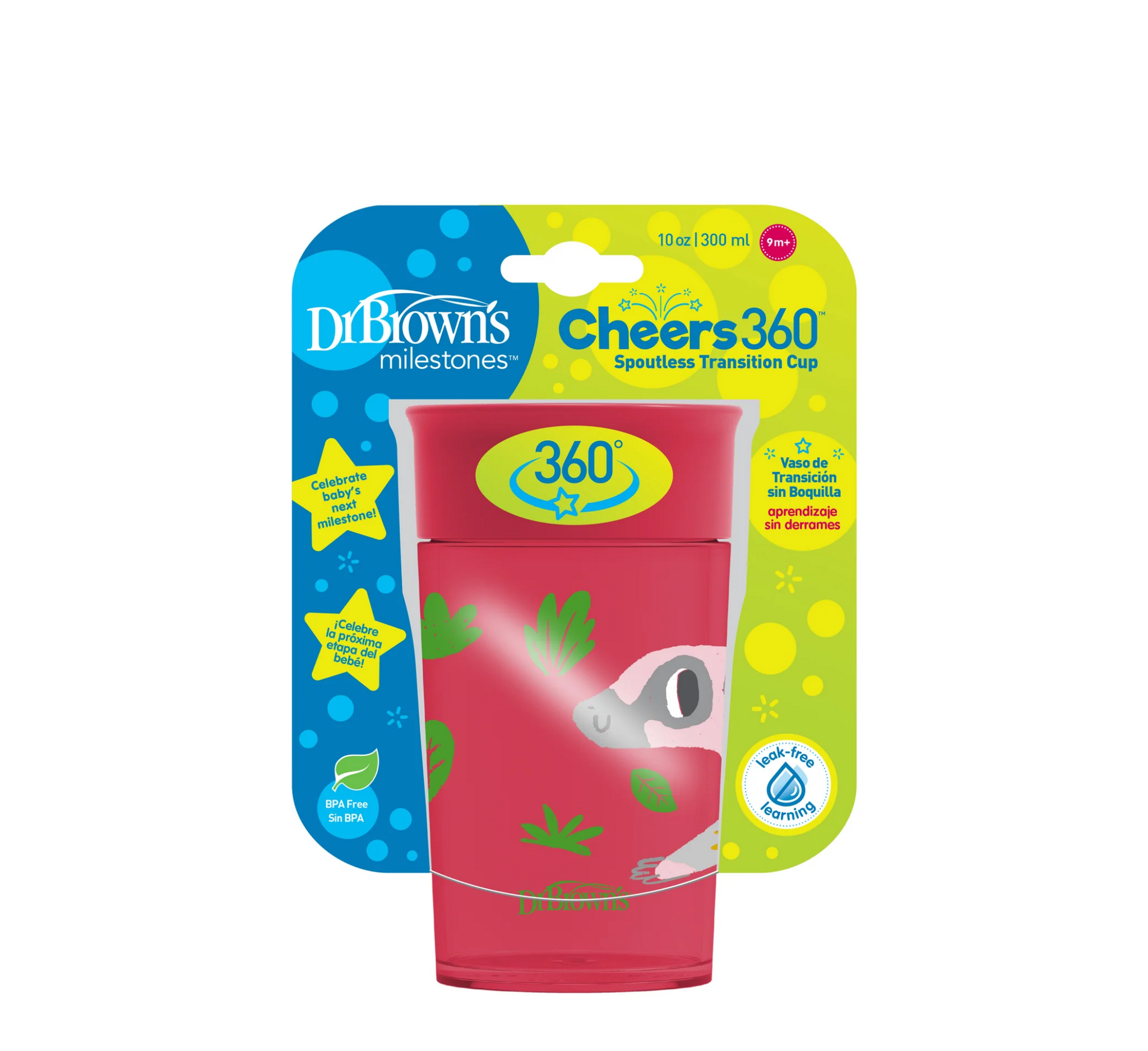 Dr. Brown’s® Milestones™ Cheers360™ Cup 9M+ *300ml