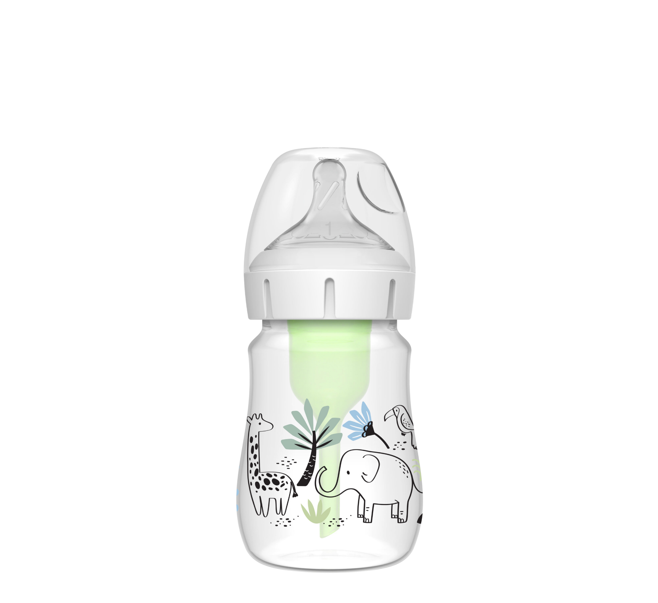 Dr.Brown’s Natural Flow Anti-Colic Options+ Wide-Neck Baby Bottle *150ml