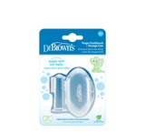 Dr Brown Finger Toothbrush + Storage Case 3M+