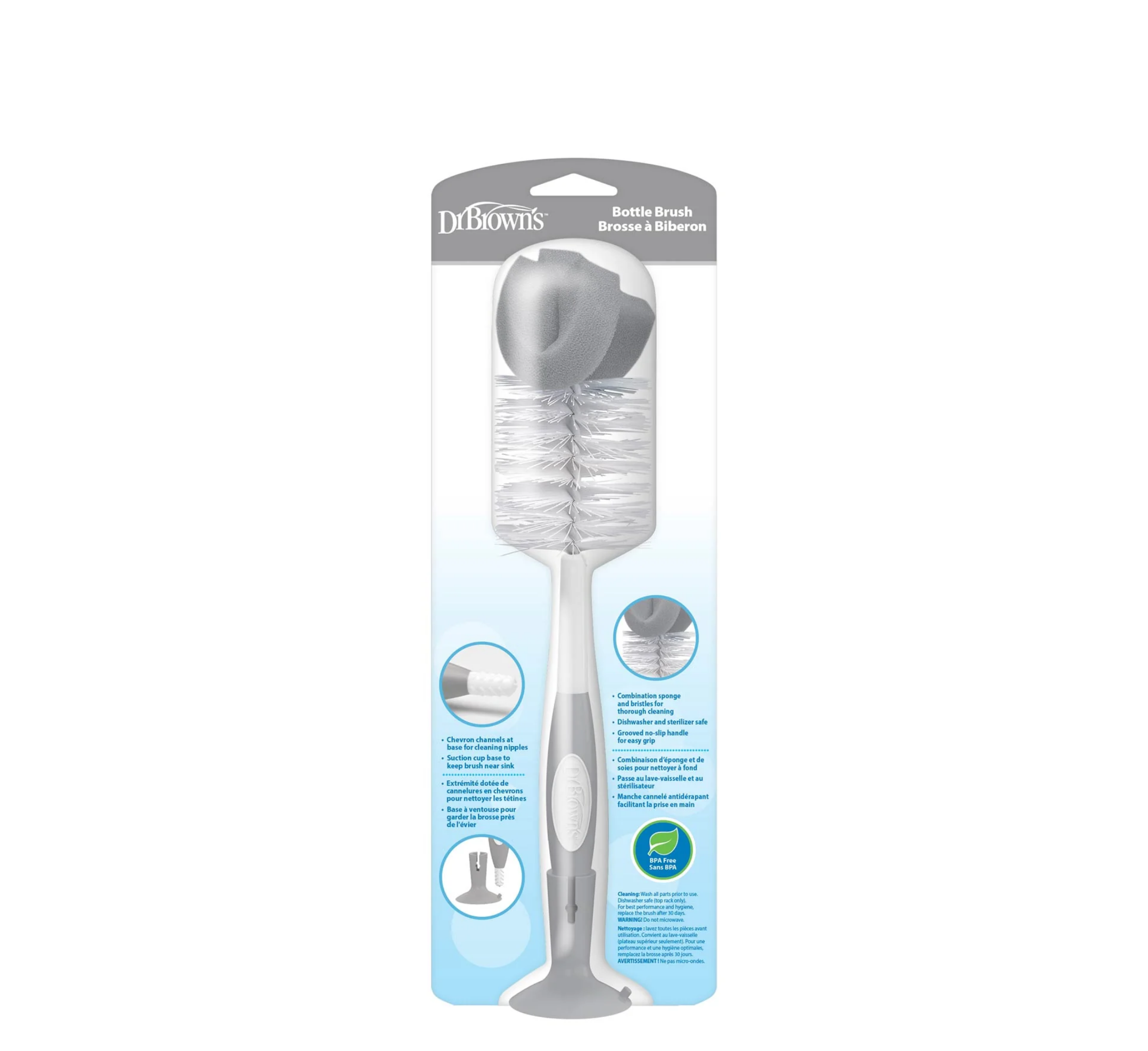 Dr Brown's Natural Flow® Baby Bottle Brush