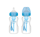 Dr Brown's Options+ Anti-Colic Wide Neck Baby Bottle (shishe plastike) (2 x 270ml)