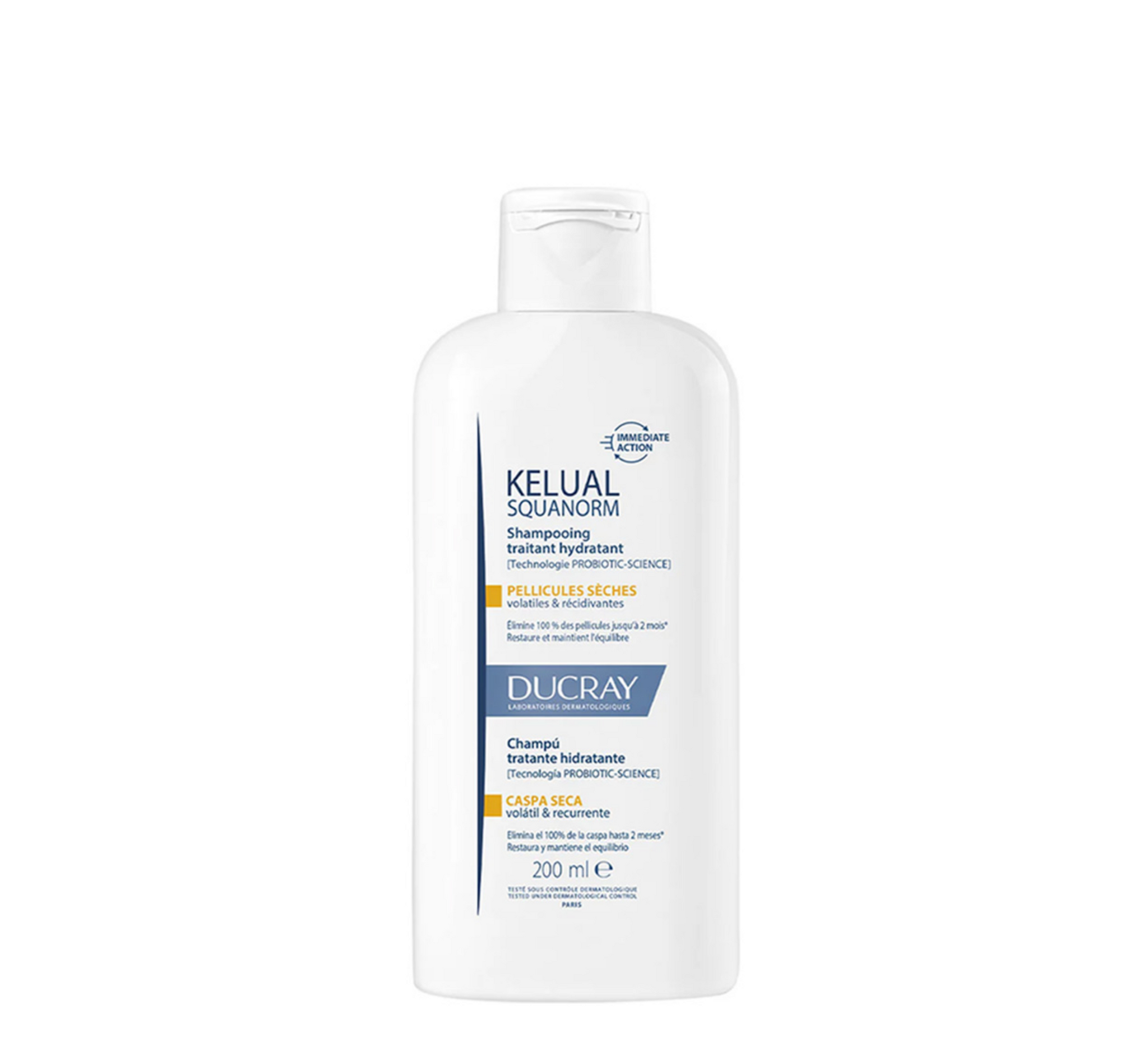 Shampo Hidratuese për Trajtimin e Zbokthit të Tharë Ducray Kelual Squanorm *200ml 