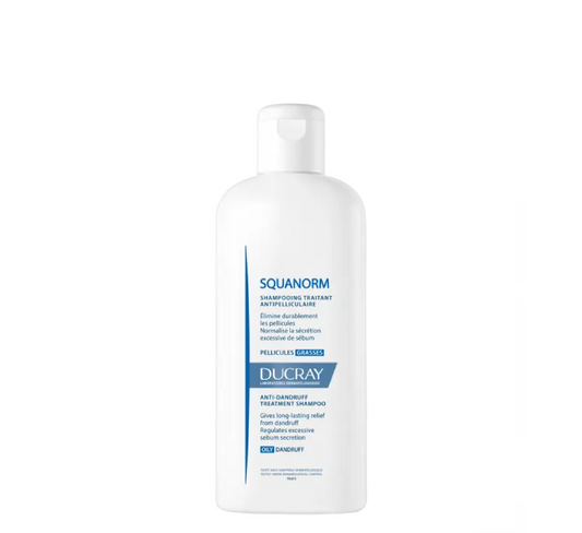 Ducray Squanorm Anti-dandruff Shampoo Oily Dandruff *200ml