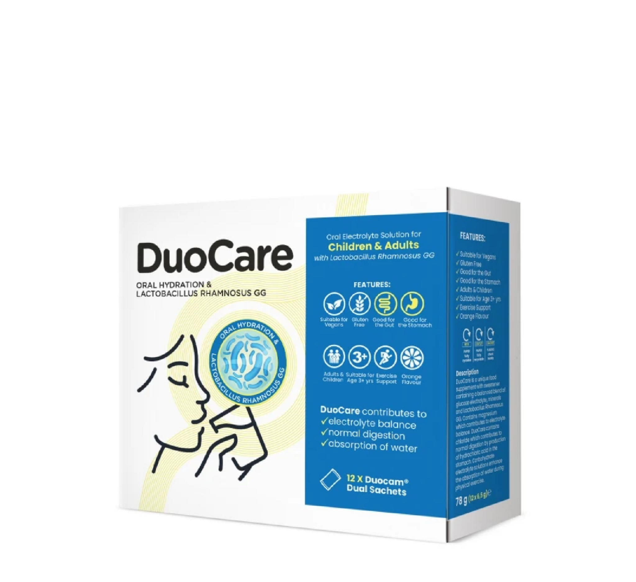 DuoCare Oral Electrolyte Solution *12 bustina
