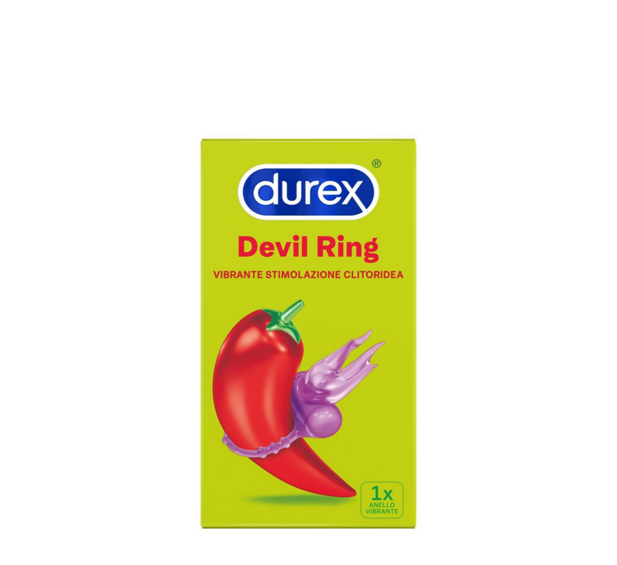 Durex Devil Ring Vibrating Sex Toy x1pcs