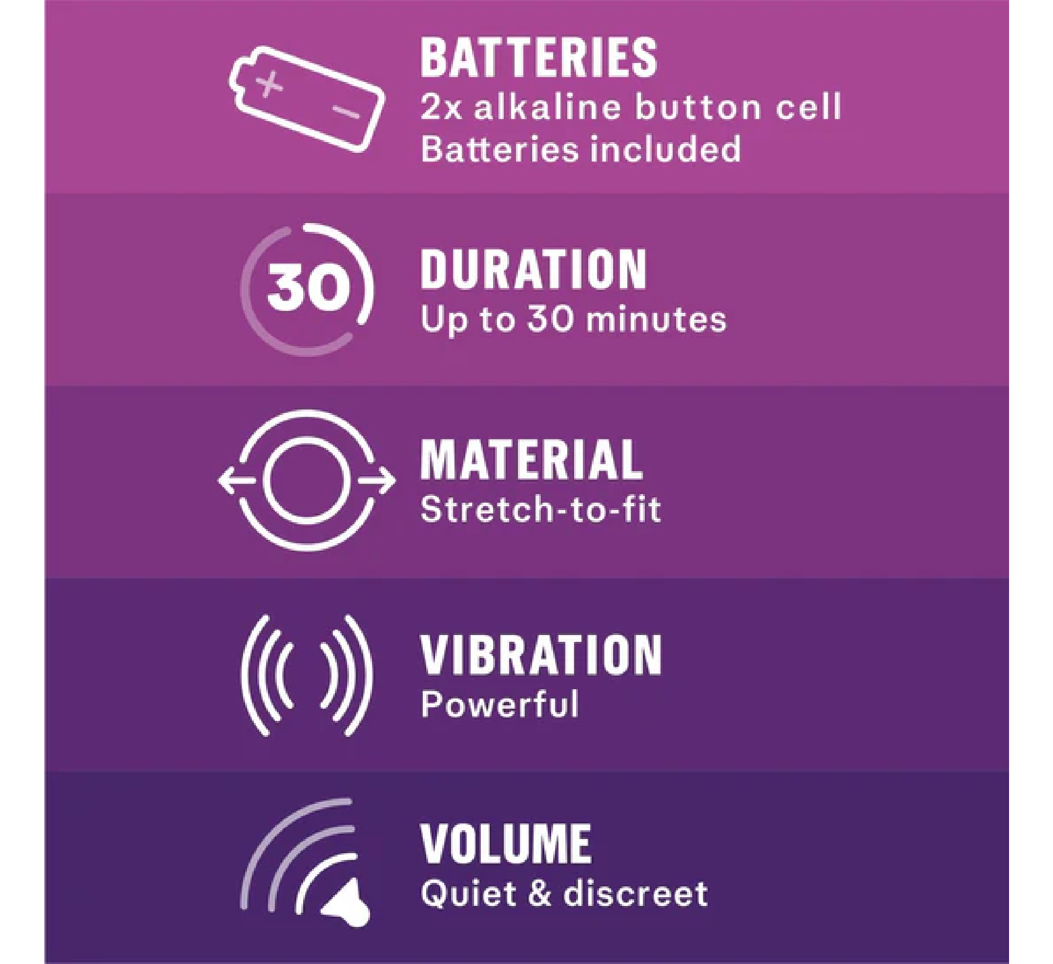 Durex Devil Ring Vibrating Sex Toy x1pcs