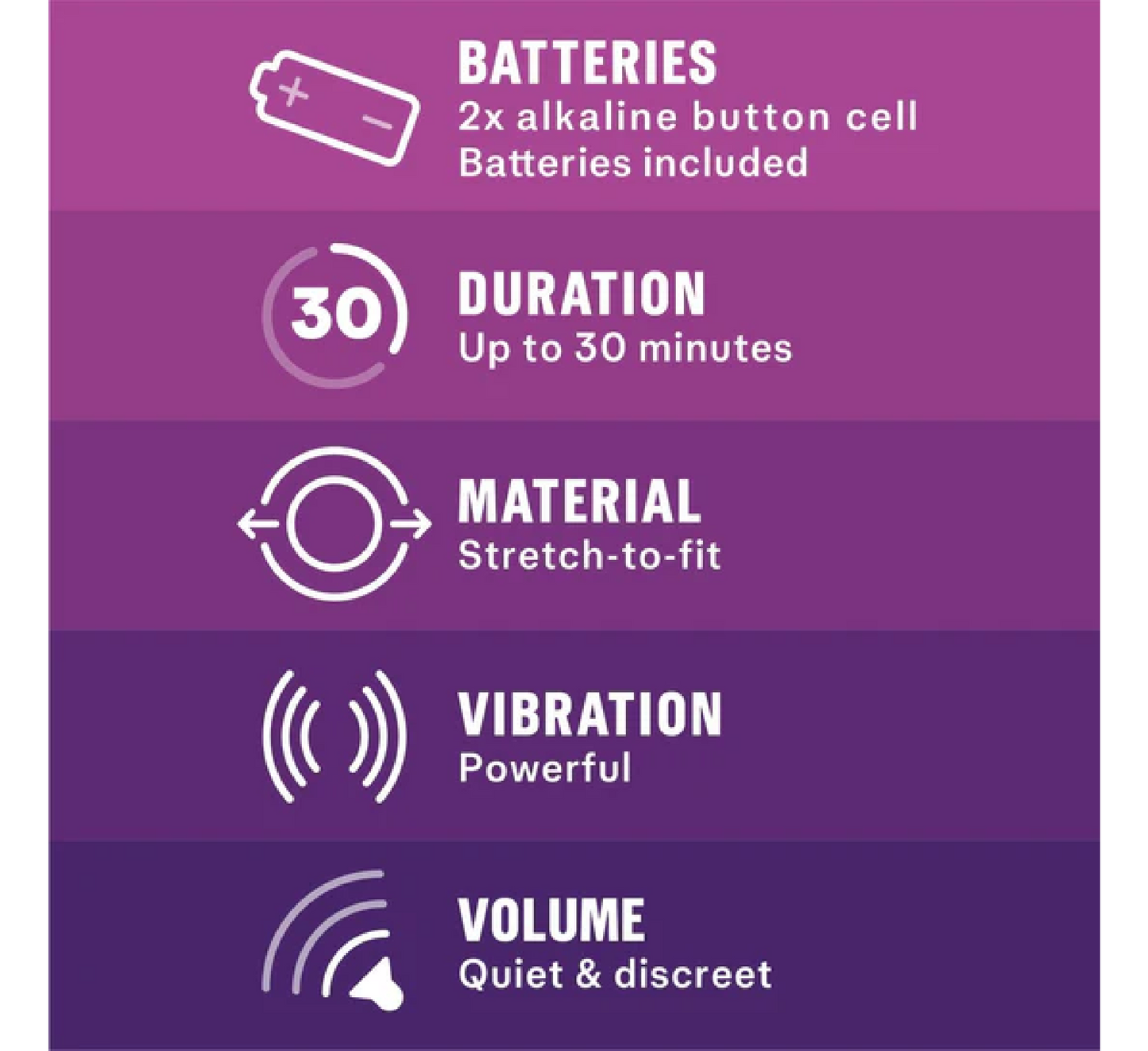 Durex Devil Ring Vibrating Sex Toy x1pcs