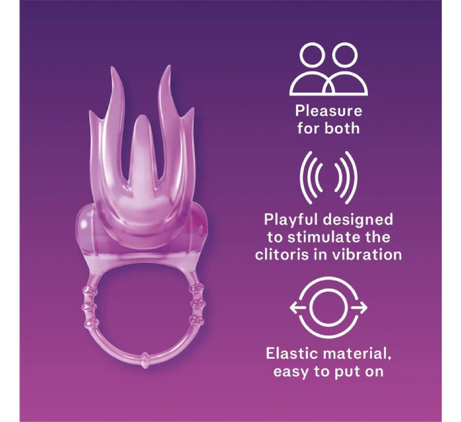 Durex Devil Ring Vibrating Sex Toy x1pcs